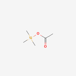 Trimethylsilyl acetate structure, CAS 2754-27-0