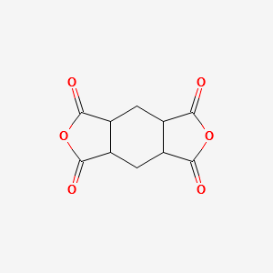 1,2,4,5-Cyclohexanetetracarboxylic acid dianhydride structure, CAS 2754-41-8
