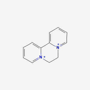 Diquat ion structure, CAS 2764-72-9