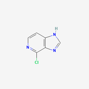4-Chloro-1H-imidazo[4,5-c]pyridine structure, CAS 2770-01-6