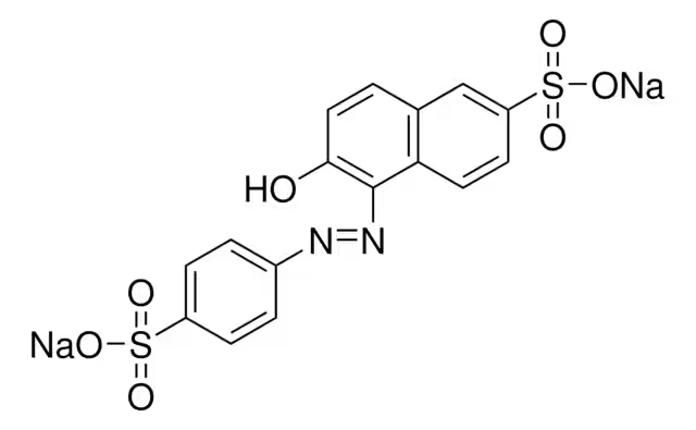 Food Yellow 3 structure, CAS 2783-94-0