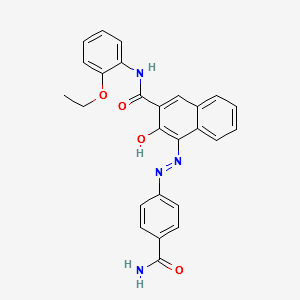 Pigment Red 170 structure, CAS 2786-76-7