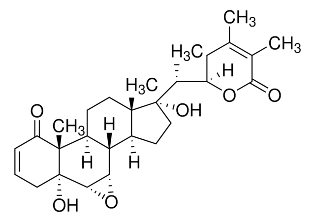 Withanone structure, CAS 27570-38-3