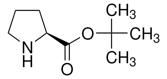 tert-Butyl L-prolinate structure, CAS 2812-46-6