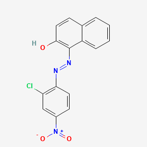 Pigment Red 4 structure, CAS 2814-77-9