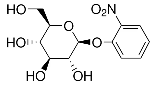 2-Nitrophenyl beta-D-glucopyranoside structure, CAS 2816-24-2
