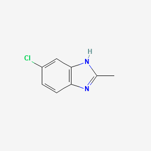 5-Chloro-2-methylbenzimidazole structure, CAS 2818-69-1
