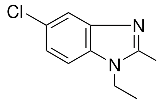 5-Chloro-1-ethyl-2-methylbenzimidazole structure, CAS 2818-76-0