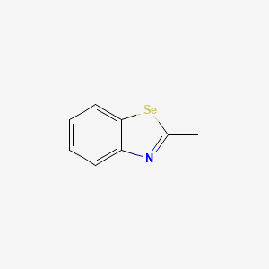 2-Methylbenzoselenazole structure, CAS 2818-88-4