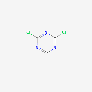 2,4-Dichloro-1,3,5-triazine structure, CAS 2831-66-5