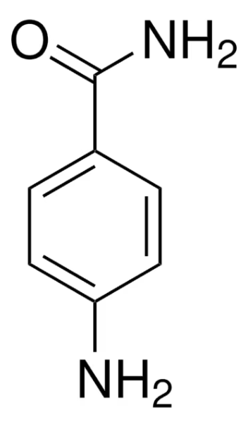 p-Aminobenzamide structure, CAS 2835-68-9