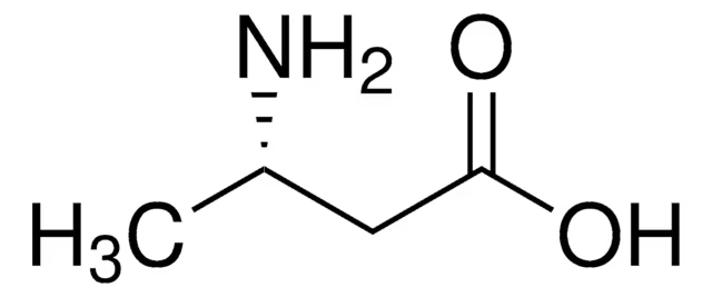 DL-3-Aminobutyric acid structure, CAS 2835-82-7