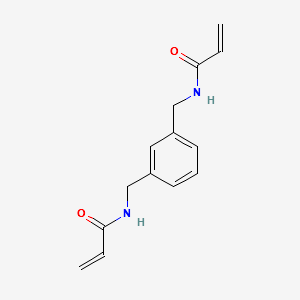 m-Xylenebisacrylamide structure, CAS 2842-63-9