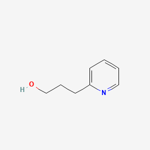 2-Pyridinepropanol structure, CAS 2859-68-9