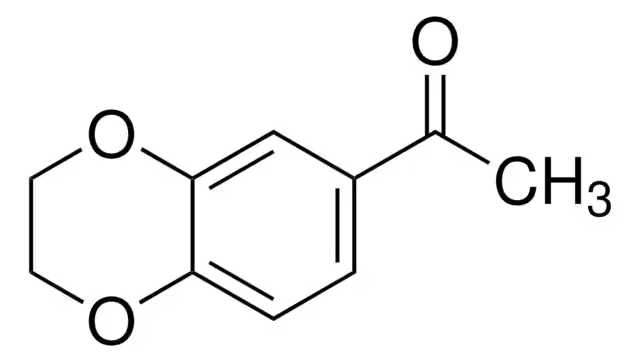 6-Acetyl-1,4-benzodioxane structure, CAS 2879-20-1