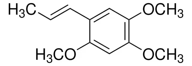 alpha-Asarone structure, CAS 2883-98-9
