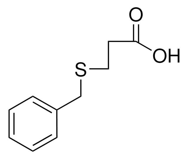 3-(Benzylthio)propionic acid structure, CAS 2899-66-3