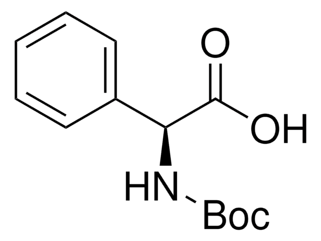 N-Boc-L-alpha-phenylglycine structure, CAS 2900-27-8