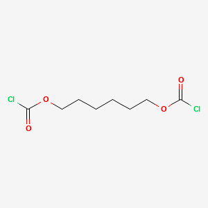 Hexamethylene bis(chloroformate) structure, CAS 2916-20-3