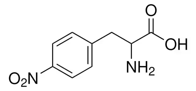 4-Nitro-DL-phenylalanine structure, CAS 2922-40-9