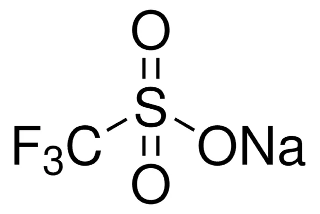 Sodium trifluoromethanesulfonate structure, CAS 2926-30-9