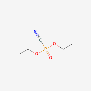 Diethyl cyanophosphonate structure, CAS 2942-58-7