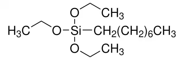 Triethoxyoctylsilane structure, CAS 2943-75-1