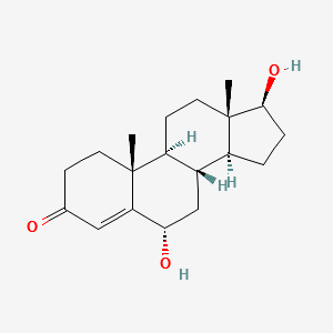 6alpha-Hydroxytestosterone structure, CAS 2944-87-8