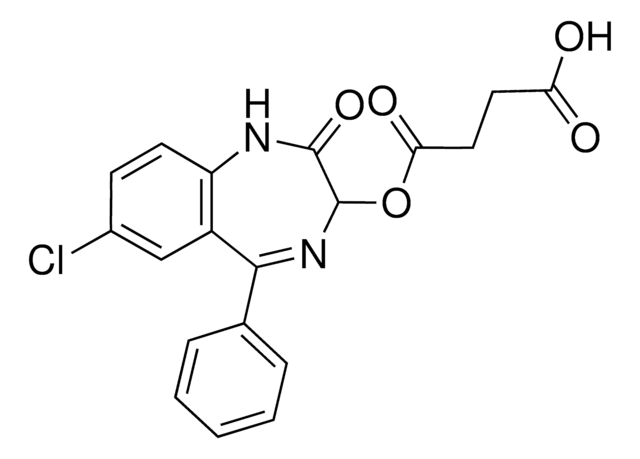 7-Chloro-2-oxo-5-(2-chlorophenyl)-1,4-benzodiazepine-4-oxide structure, CAS 2955-37-5