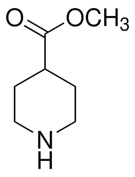 Methyl isonipecotate structure, CAS 2971-79-1