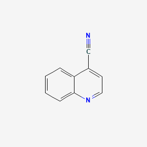 Quinoline-4-carbonitrile structure, CAS 2973-27-5