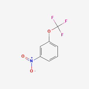 3-(Trifluoromethoxy)nitrobenzene structure, CAS 2995-45-1
