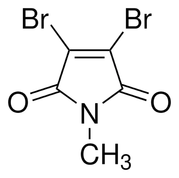 2,3-Dibromo-N-methylmaleimide structure, CAS 3005-27-4