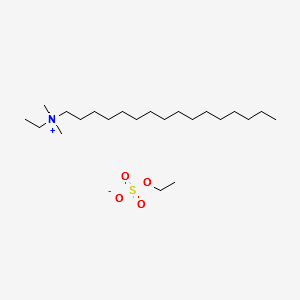 Mecetronium ethylsulfate structure, CAS 3006-10-8