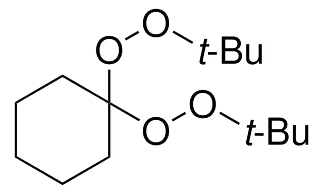 1,1-Di(tert-butylperoxy)cyclohexane structure, CAS 3006-86-8