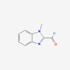 1-Methyl-1H-benzoimidazole-2-carbaldehyde structure, CAS 3012-80-4
