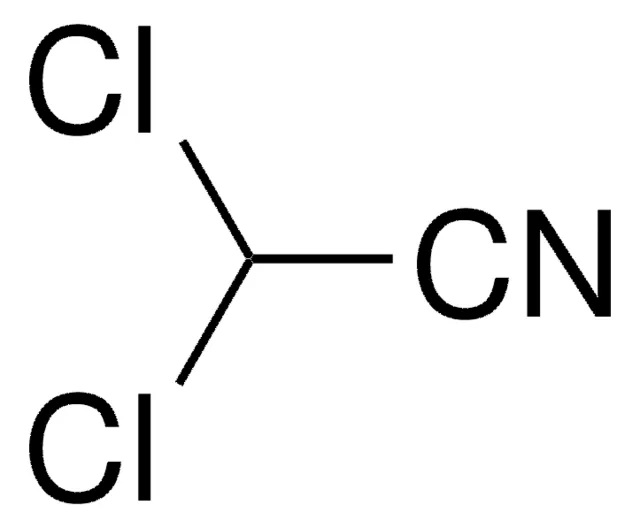 Dichloroacetonitrile structure, CAS 3018-12-0