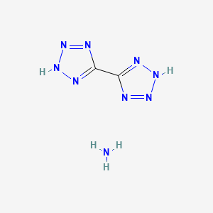 5,5'-Bis-1H-tetrazole diammonium salt structure, CAS 3021-02-1
