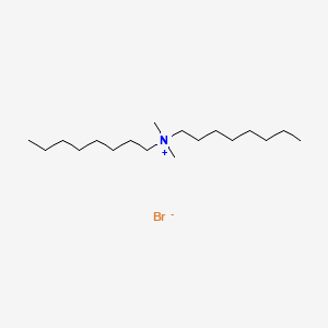 Dimethyldioctylammonium bromide structure, CAS 3026-69-5