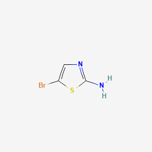 2-Amino-5-bromothiazole structure, CAS 3034-22-8