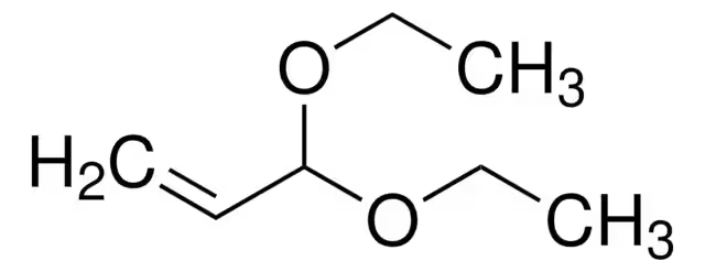 Acrolein diethyl acetal structure, CAS 3054-95-3