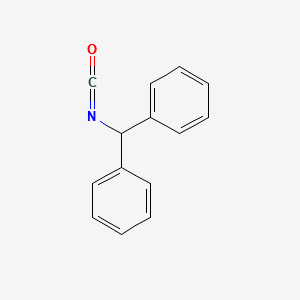 Diphenylmethyl isocyanate structure, CAS 3066-44-2