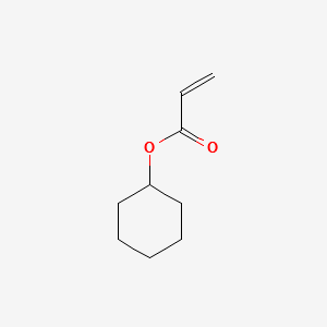 Cyclohexyl acrylate structure, CAS 3066-71-5