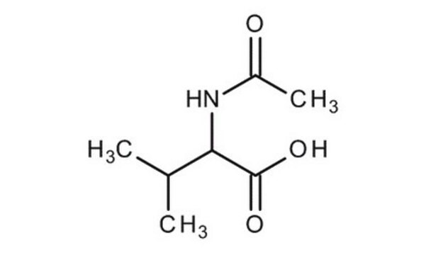 N-Acetyl-DL-valine structure, CAS 3067-19-4