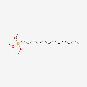 Dodecyltrimethoxysilane structure, CAS 3069-21-4