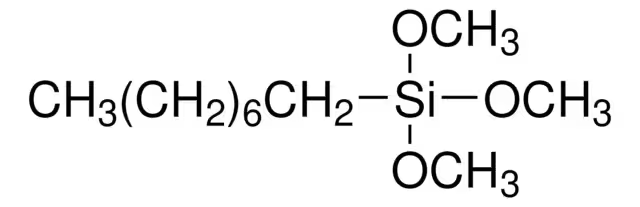 Trimethoxyoctylsilane structure, CAS 3069-40-7