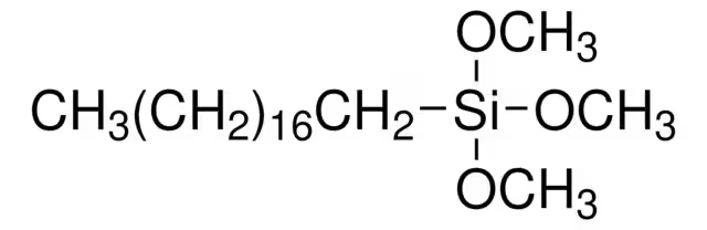 Octadecyltrimethoxysilane structure, CAS 3069-42-9