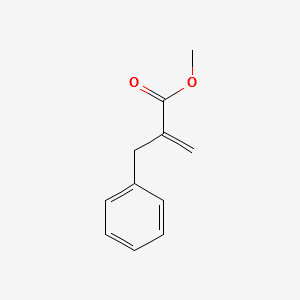 Methyl 2-benzylacrylate structure, CAS 3070-71-1
