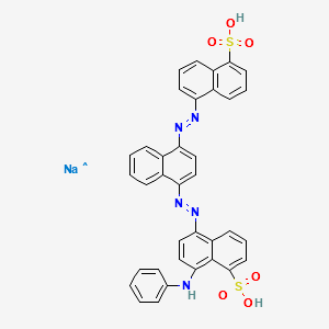 Acid Black 24 structure, CAS 3071-73-6