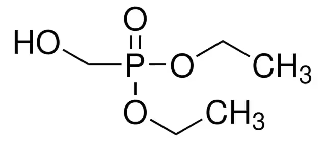 Diethyl (hydroxymethyl)phosphonate structure, CAS 3084-40-0